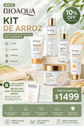 KIT DE LIMPIEZA FACIAL BIOAQUA DE ARROZ